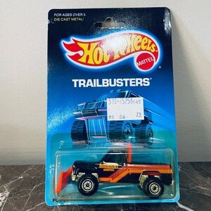 1989 Hot Wheels Power Plower Midnight Removal #40 NOC